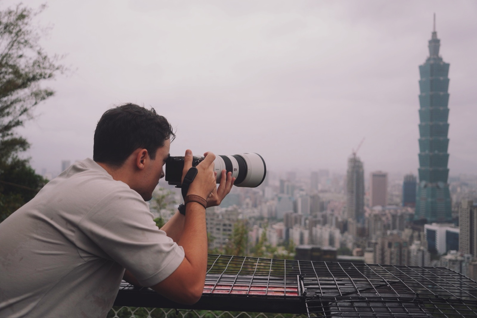 Miguel Caetano Dias shooting in Taipei